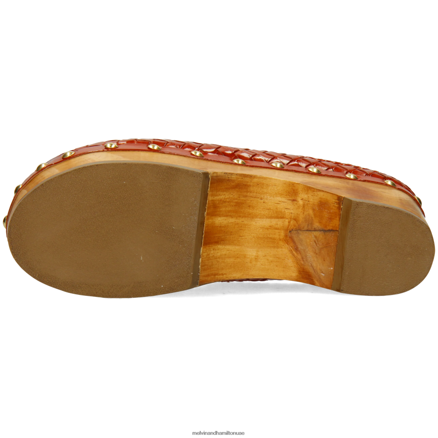 النباتات 13 أحمر Melvin & Hamilton نحيف قباقيب 42XF2X1991