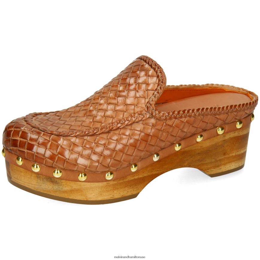 النباتات 13 بني Melvin & Hamilton نحيف قباقيب 42XF2X1993