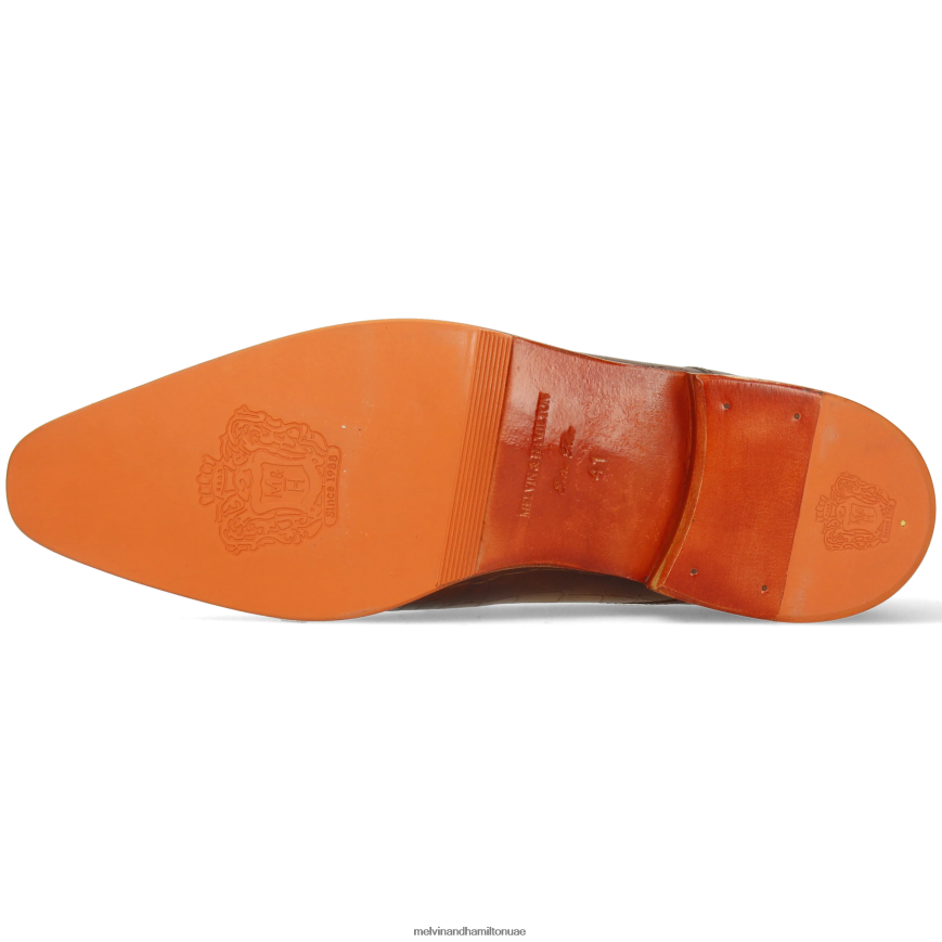 لويس 13 البني الفاتح Melvin & Hamilton رجال أحذية ديربي 42XF2X522