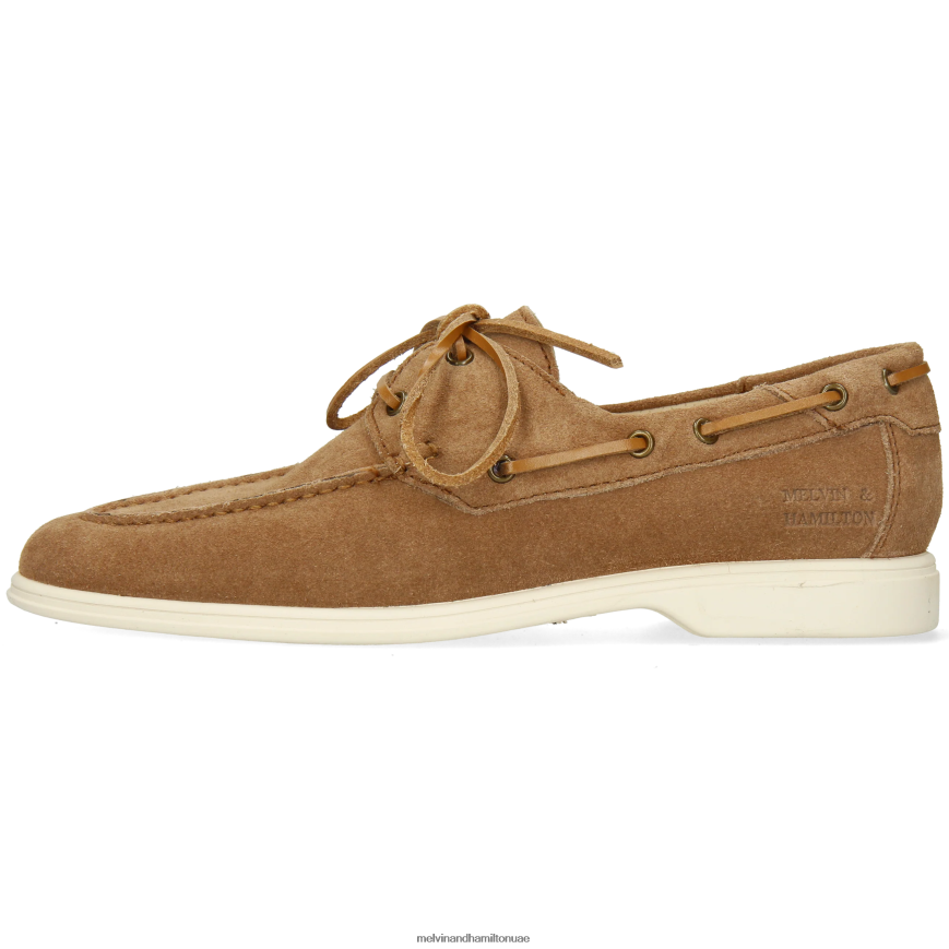 إيرل 13 بني Melvin & Hamilton رجال أحذية القارب 42XF2X703