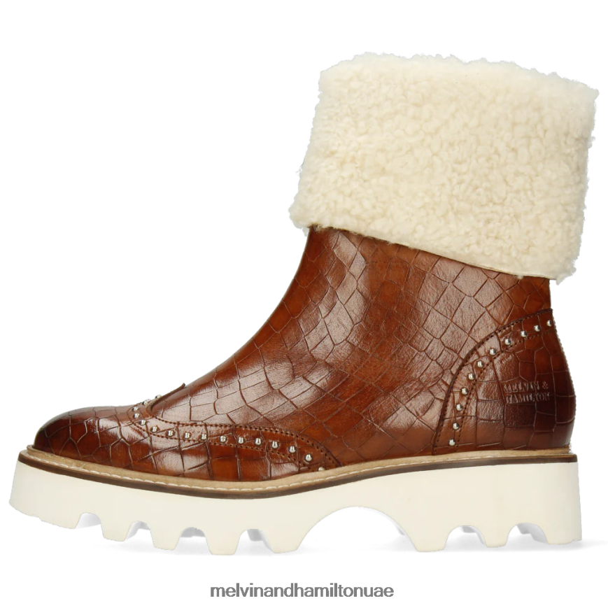 سالي 143 بني Melvin & Hamilton نحيف أحذية 42XF2X1213