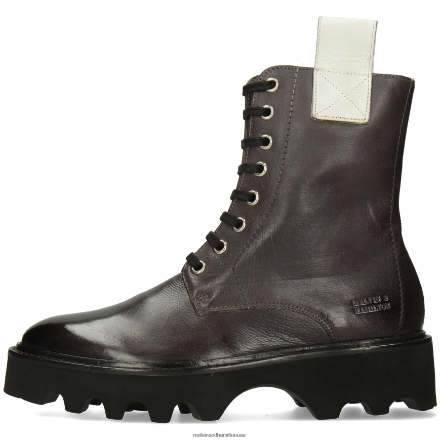 سالي 145 رمادي Melvin & Hamilton نحيف أحذية 42XF2X1248