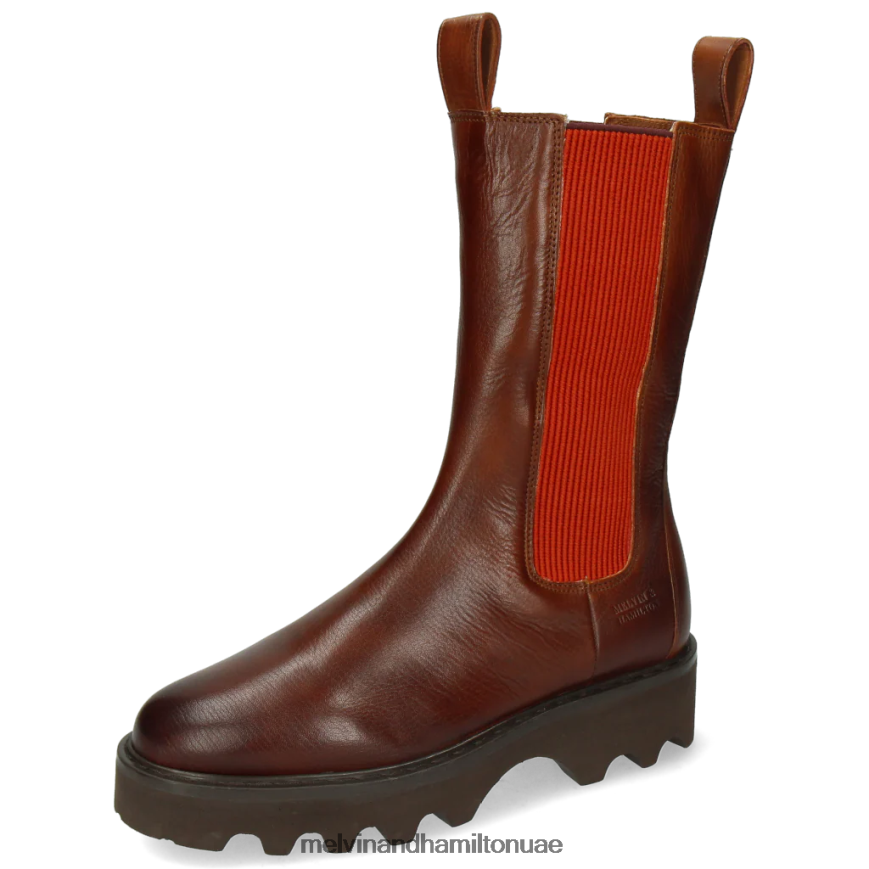 ميغان 14 بني Melvin & Hamilton نحيف أحذية 42XF2X1195