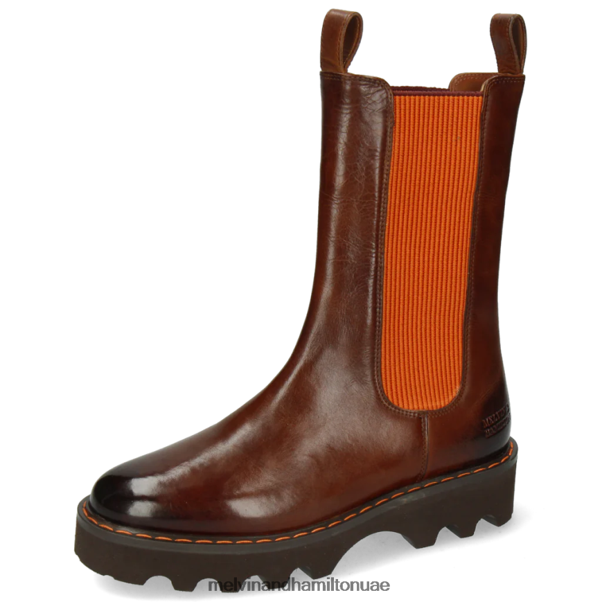 ميغان 14 بني Melvin & Hamilton نحيف أحذية 42XF2X1222