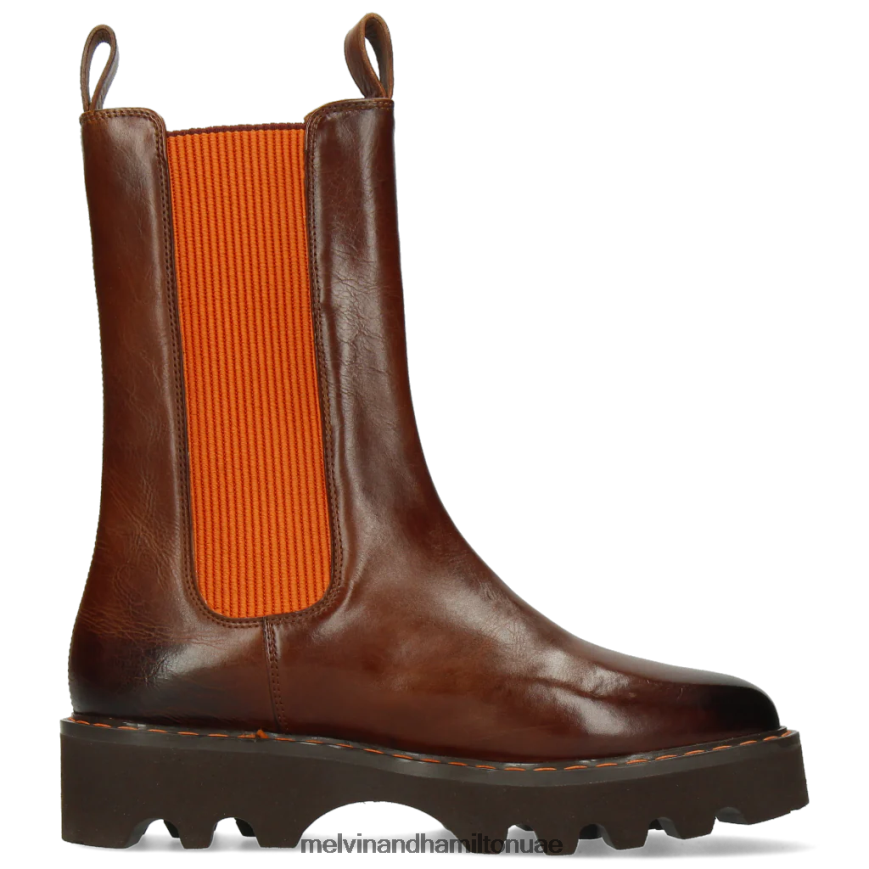 ميغان 14 بني Melvin & Hamilton نحيف أحذية 42XF2X1222