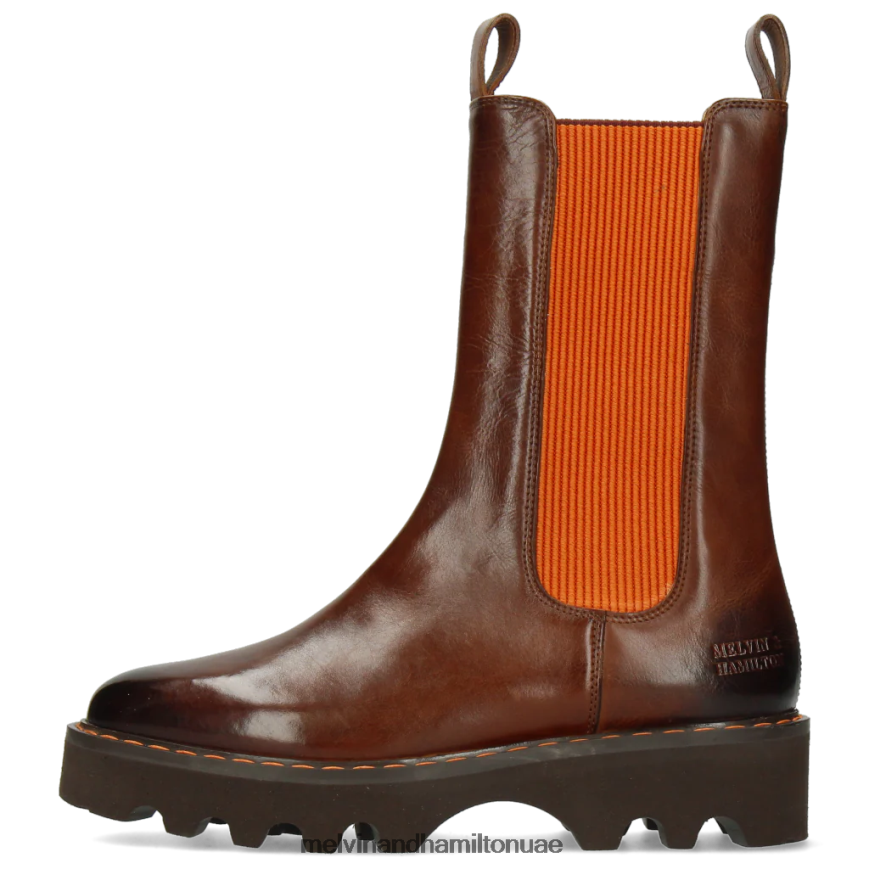 ميغان 14 بني Melvin & Hamilton نحيف أحذية 42XF2X1222