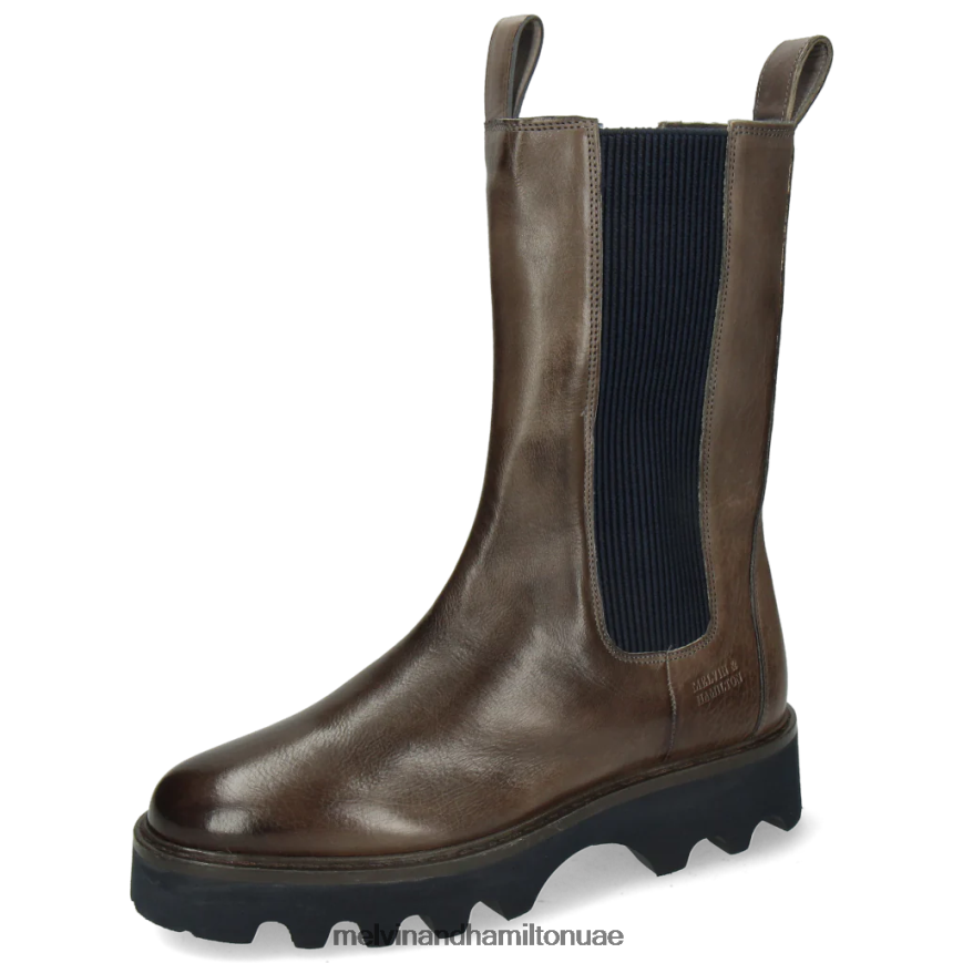 ميغان 14 رمادي Melvin & Hamilton نحيف أحذية 42XF2X1230