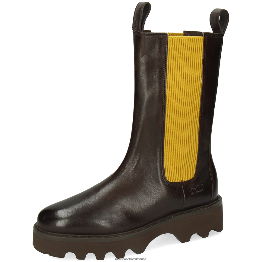 ميغان 14 بني Melvin & Hamilton نحيف أحذية 42XF2X1246