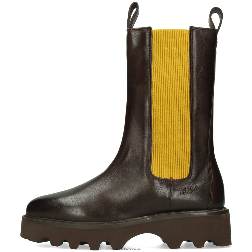 ميغان 14 بني Melvin & Hamilton نحيف أحذية 42XF2X1246