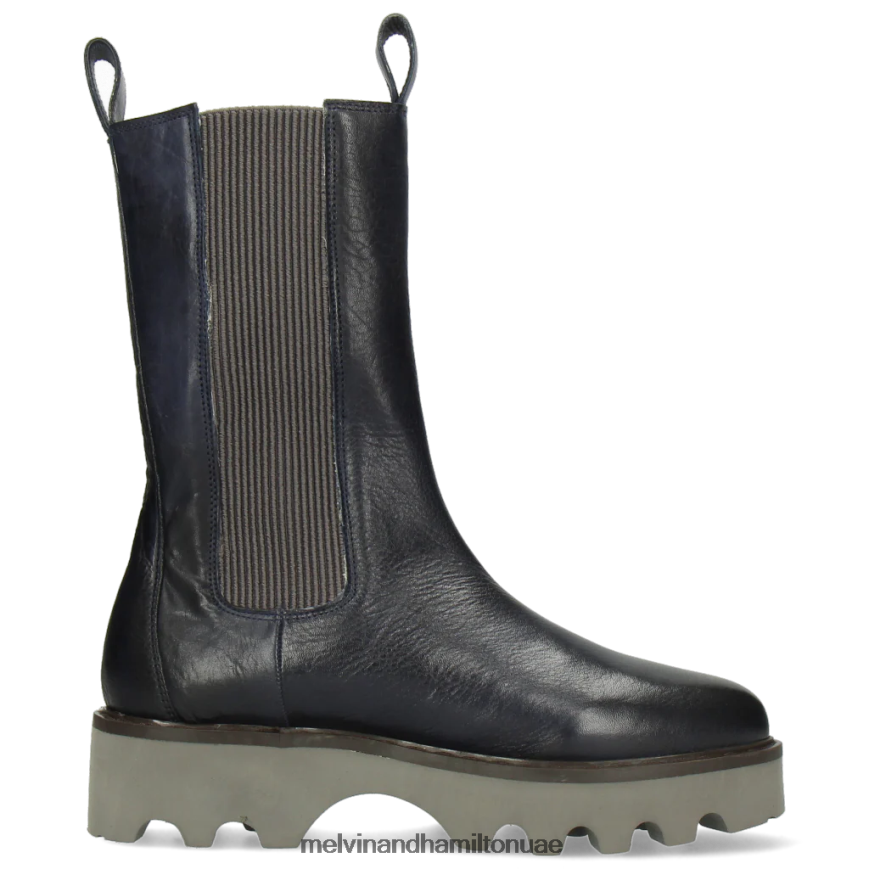 ميغان 14 أزرق Melvin & Hamilton نحيف أحذية 42XF2X1249