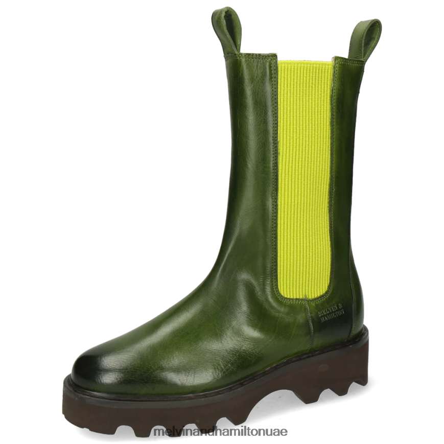 ميغان 14 أخضر Melvin & Hamilton نحيف أحذية 42XF2X1257