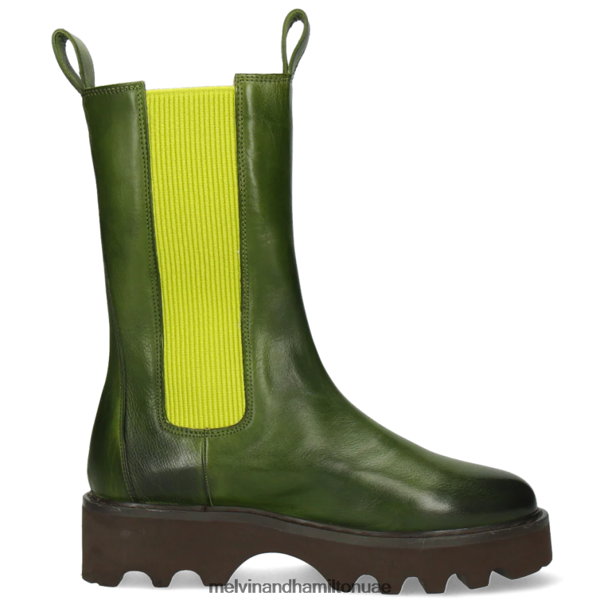 ميغان 14 أخضر Melvin & Hamilton نحيف أحذية 42XF2X1257