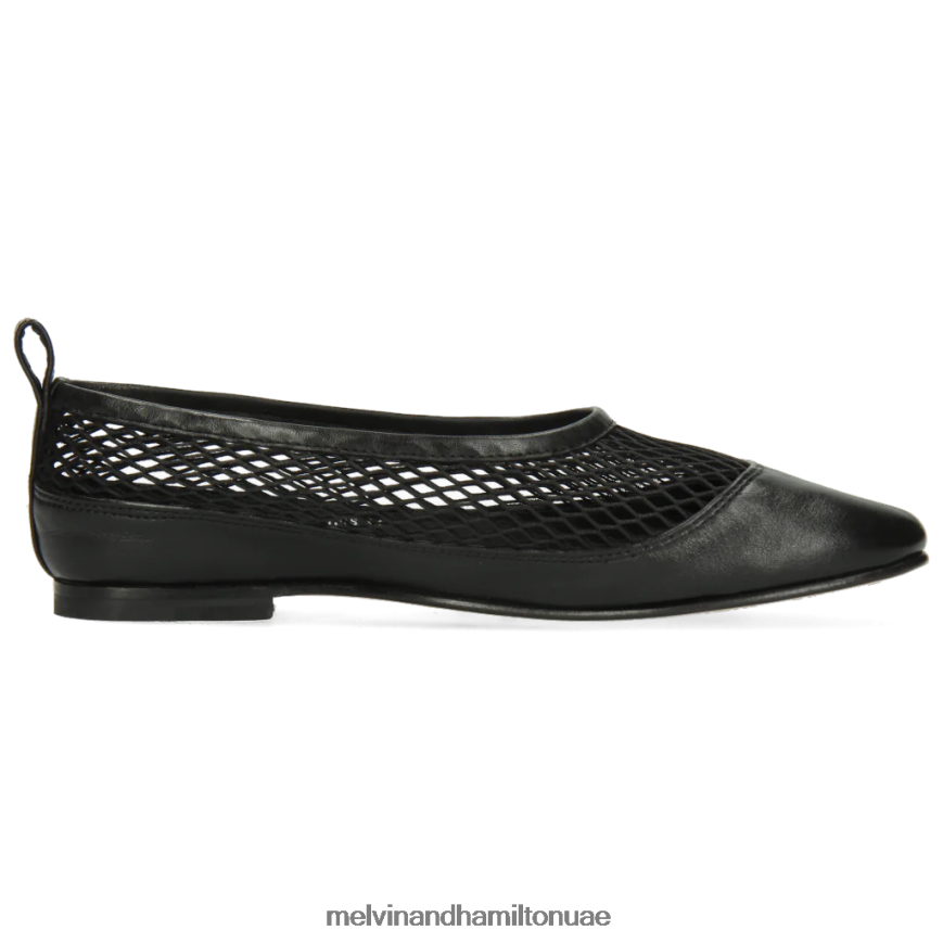 القزحية 14 أسود Melvin & Hamilton نحيف مضخات الباليه 42XF2X1977