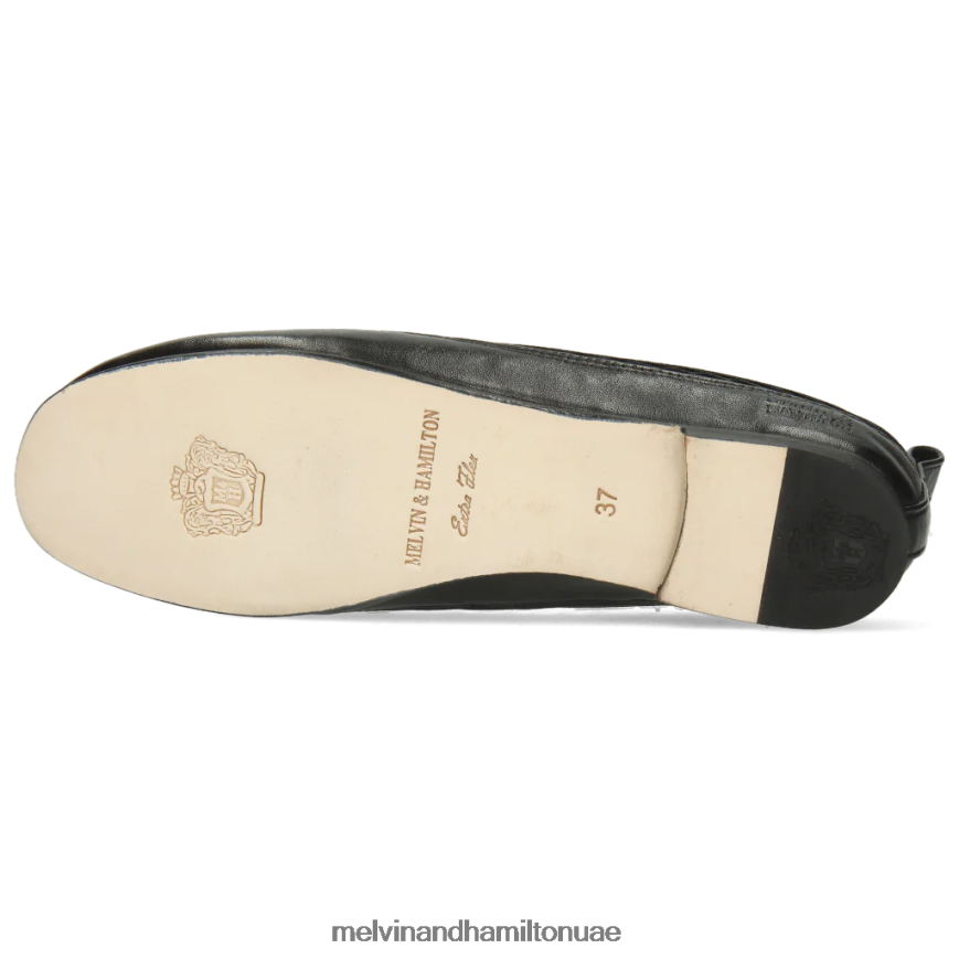 القزحية 14 أسود Melvin & Hamilton نحيف مضخات الباليه 42XF2X1977