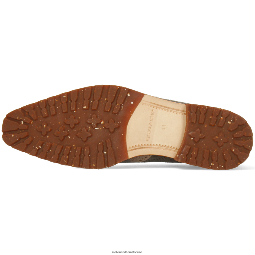 مارتن 15 رمادي Melvin & Hamilton رجال أحذية ديربي 42XF2X372