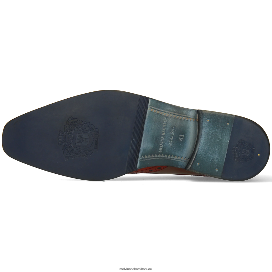 مارتن 15 أحمر Melvin & Hamilton رجال أحذية ديربي 42XF2X442