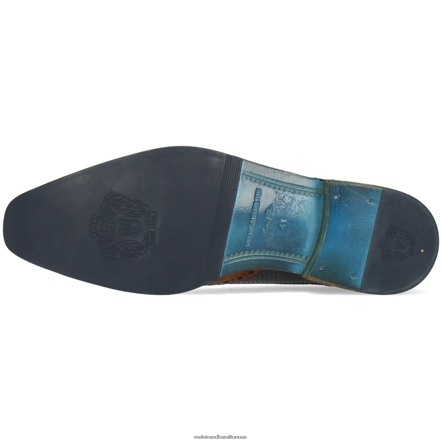 مارتن 15 بني Melvin & Hamilton رجال أحذية ديربي 42XF2X559