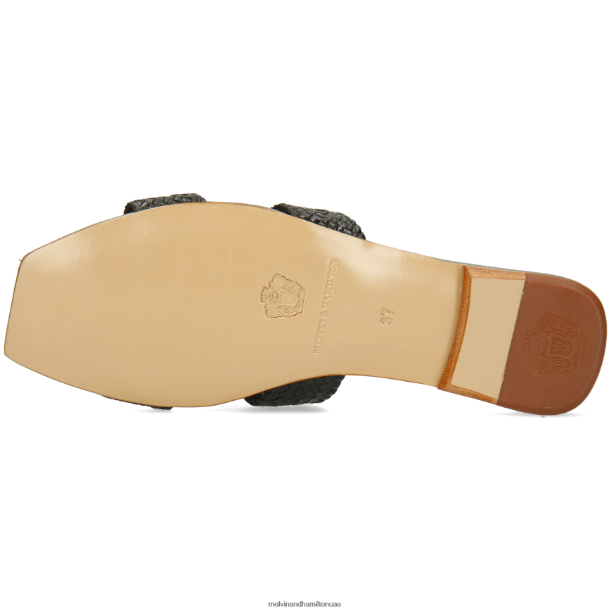 بروك 16 أسود Melvin & Hamilton نحيف البغال 42XF2X1578