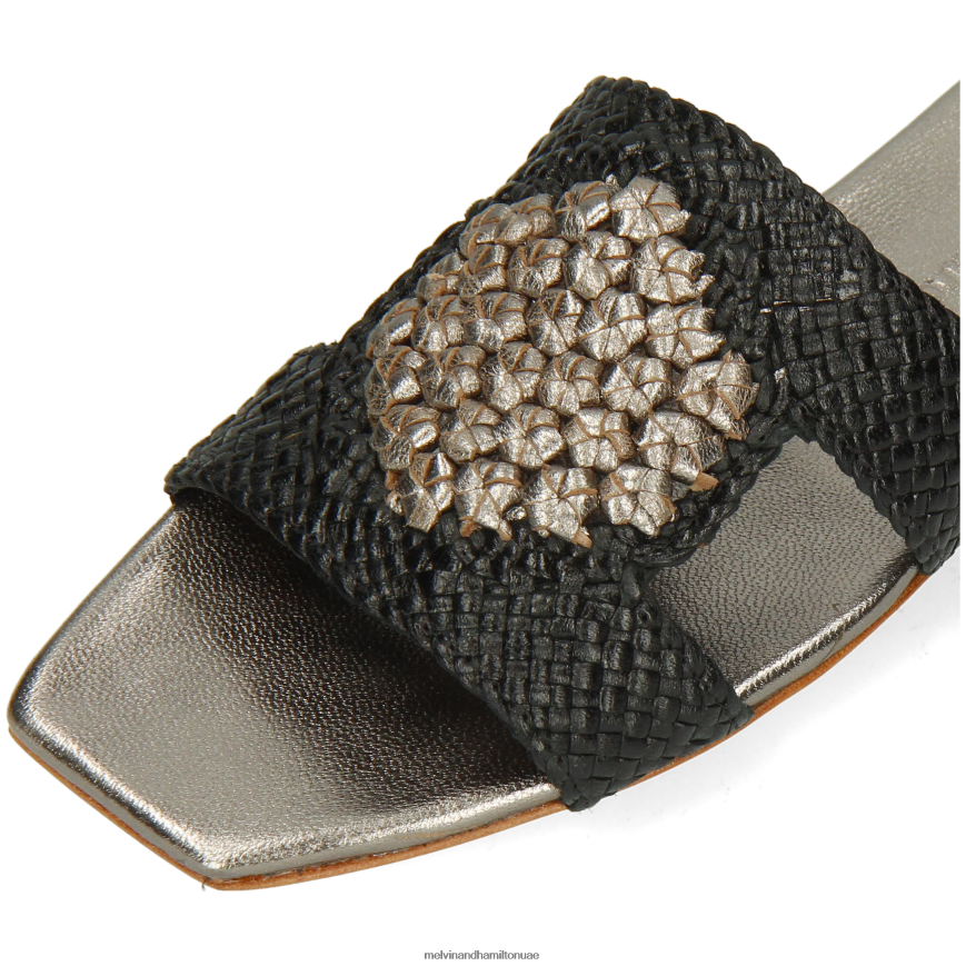 بروك 16 أسود Melvin & Hamilton نحيف البغال 42XF2X1578