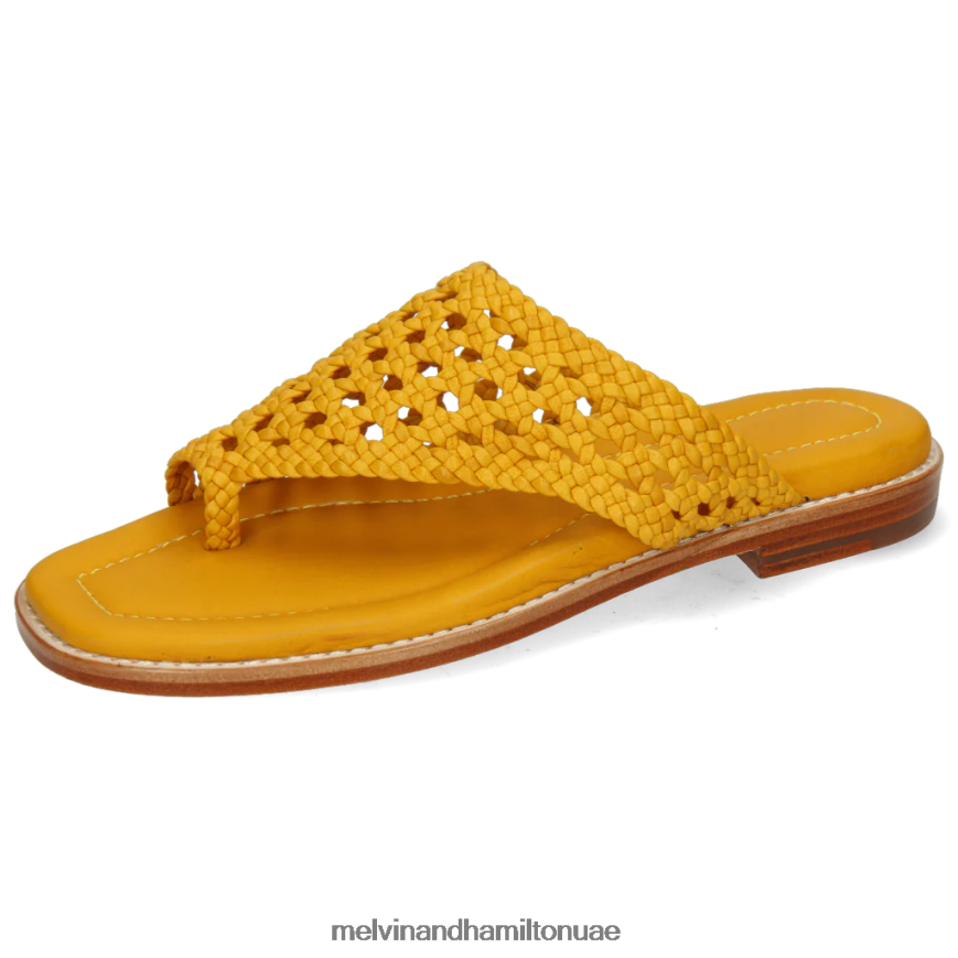 إلودي 16 أصفر Melvin & Hamilton نحيف البغال 42XF2X1731