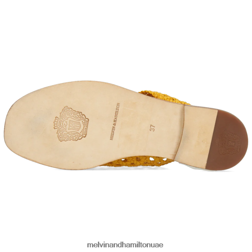 إلودي 16 أصفر Melvin & Hamilton نحيف البغال 42XF2X1731