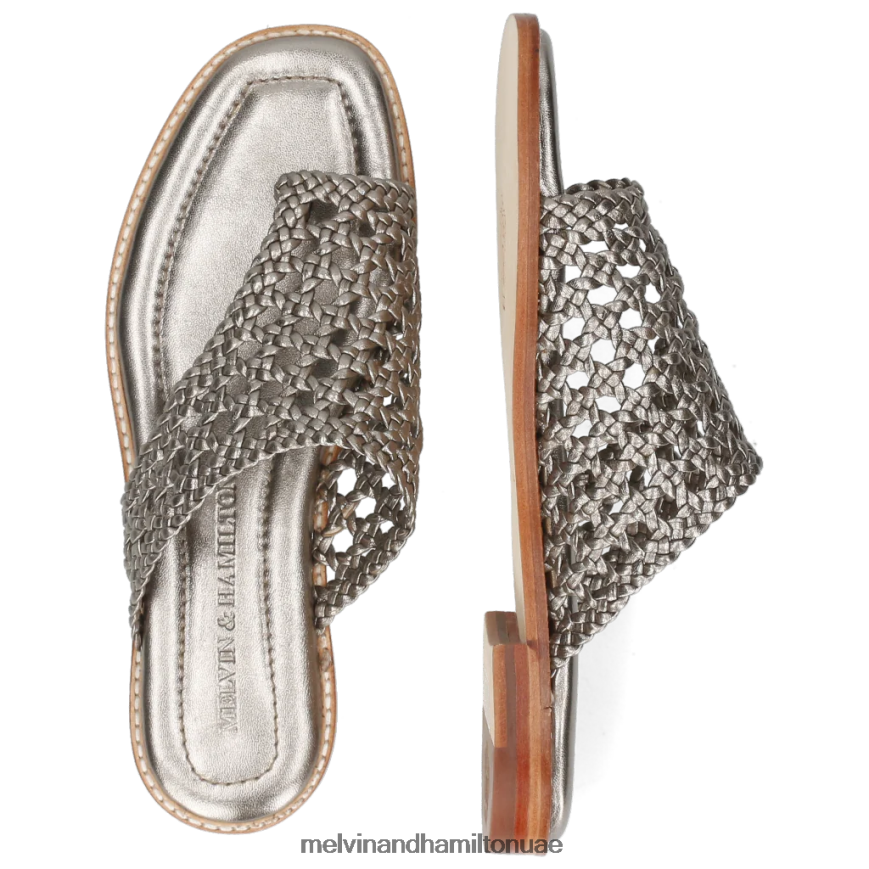 إلودي 16 فضة Melvin & Hamilton نحيف البغال 42XF2X1749