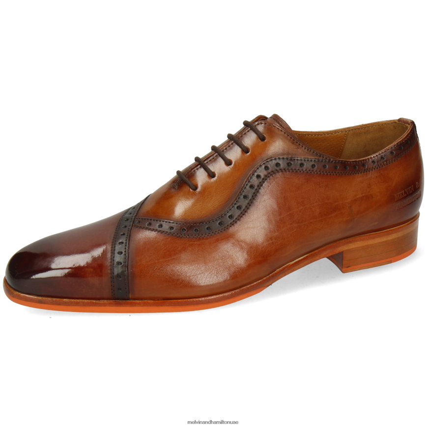 لانس 16 بني Melvin & Hamilton رجال أحذية أكسفورد 42XF2X212