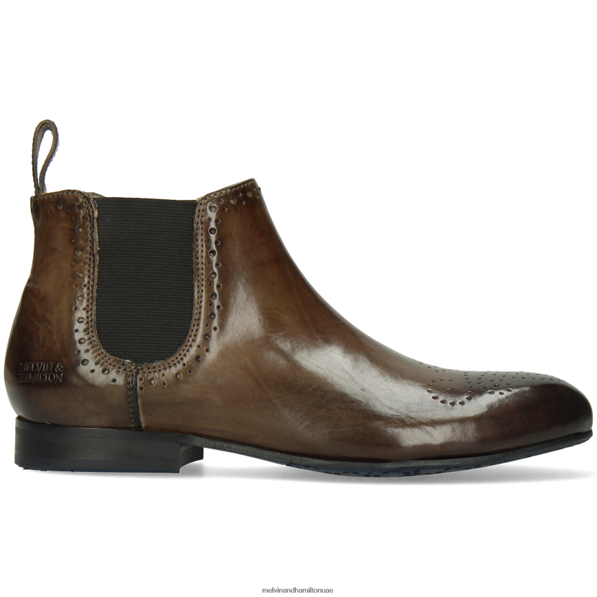 سالي 16 رمادي Melvin & Hamilton نحيف جزمة الكاحل 42XF2X798