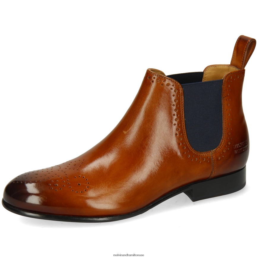 سالي 16 بني Melvin & Hamilton نحيف جزمة الكاحل 42XF2X893