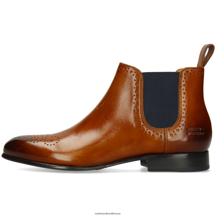 سالي 16 بني Melvin & Hamilton نحيف جزمة الكاحل 42XF2X893