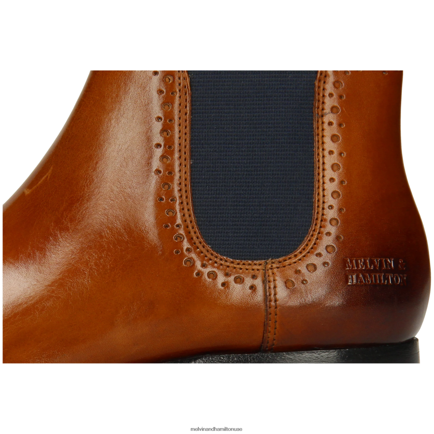 سالي 16 بني Melvin & Hamilton نحيف جزمة الكاحل 42XF2X893
