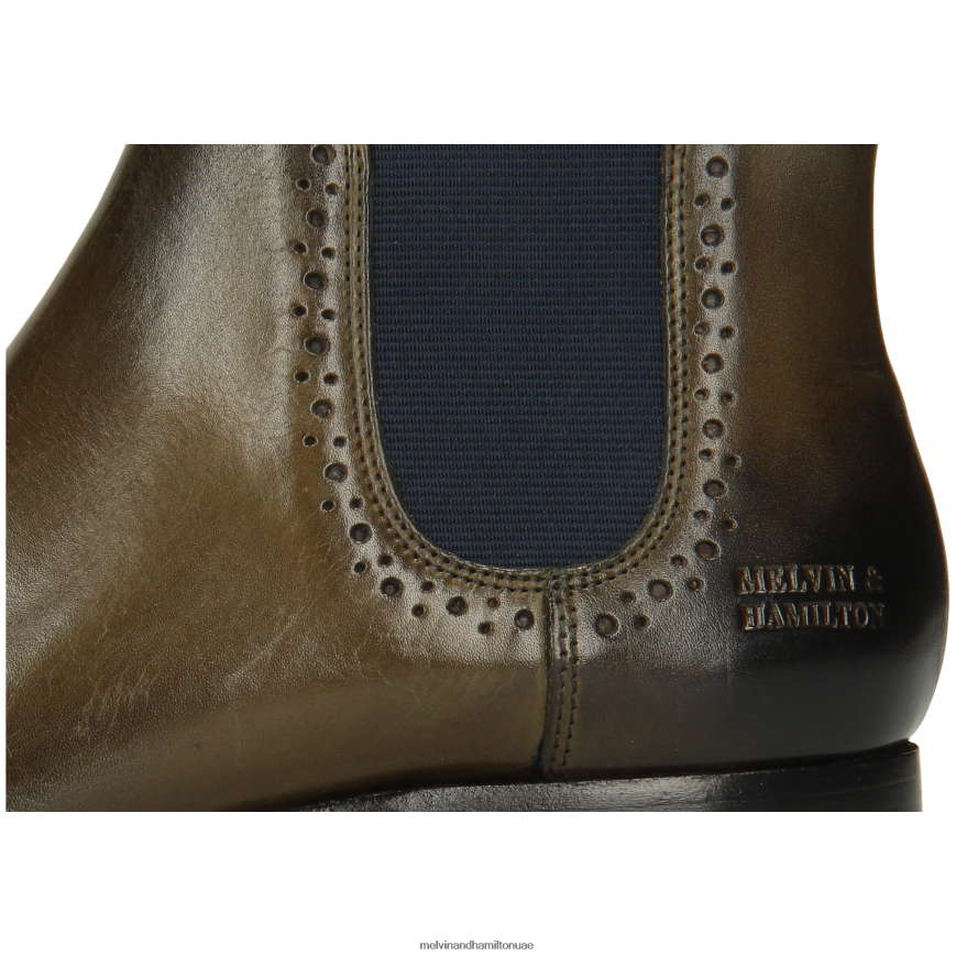 سالي 16 الكاكي Melvin & Hamilton نحيف جزمة الكاحل 42XF2X914