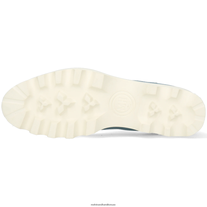 سالي 175 أزرق Melvin & Hamilton نحيف جزمة الكاحل 42XF2X1073