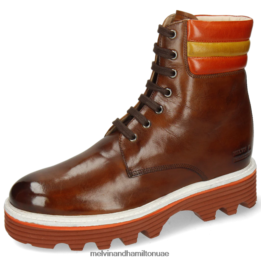 ليوني 17 بني Melvin & Hamilton نحيف جزمة الكاحل 42XF2X1042