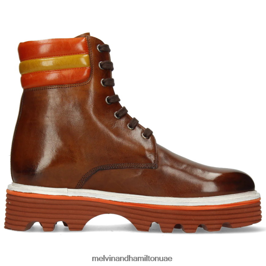 ليوني 17 بني Melvin & Hamilton نحيف جزمة الكاحل 42XF2X1042