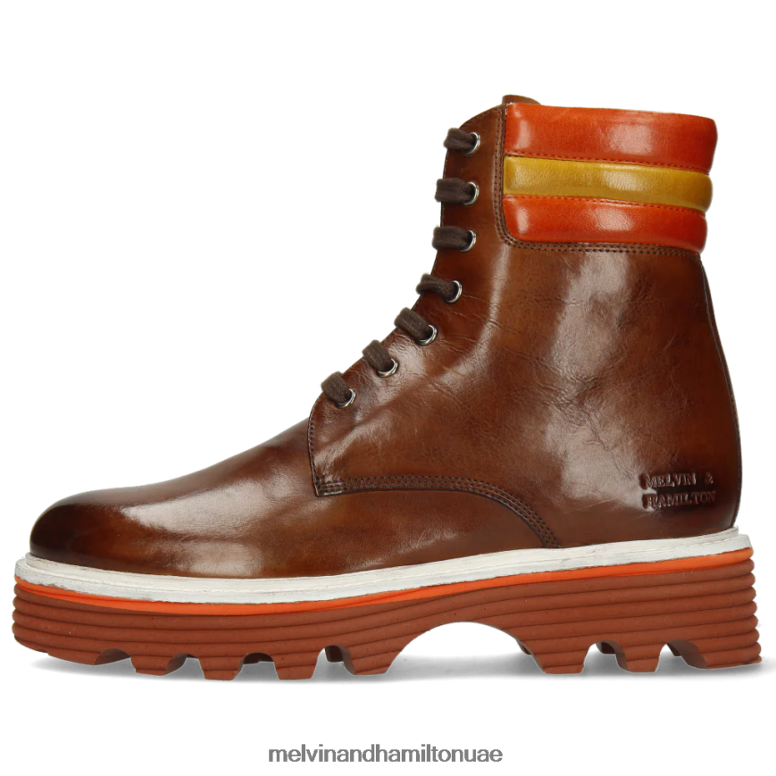 ليوني 17 بني Melvin & Hamilton نحيف جزمة الكاحل 42XF2X1042