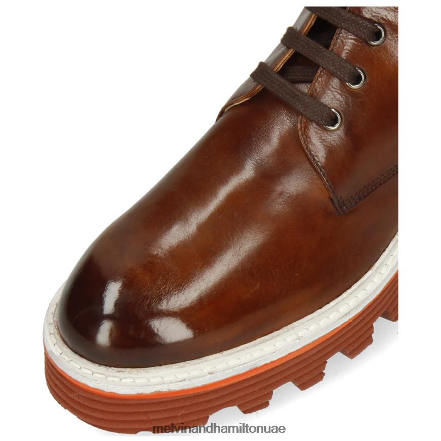 ليوني 17 بني Melvin & Hamilton نحيف جزمة الكاحل 42XF2X1042