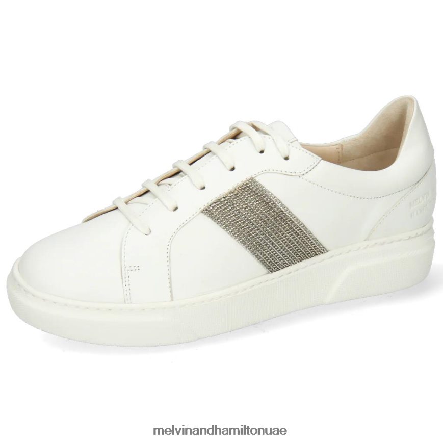 هايلي 17 أبيض Melvin & Hamilton نحيف أحذية رياضية 42XF2X1874