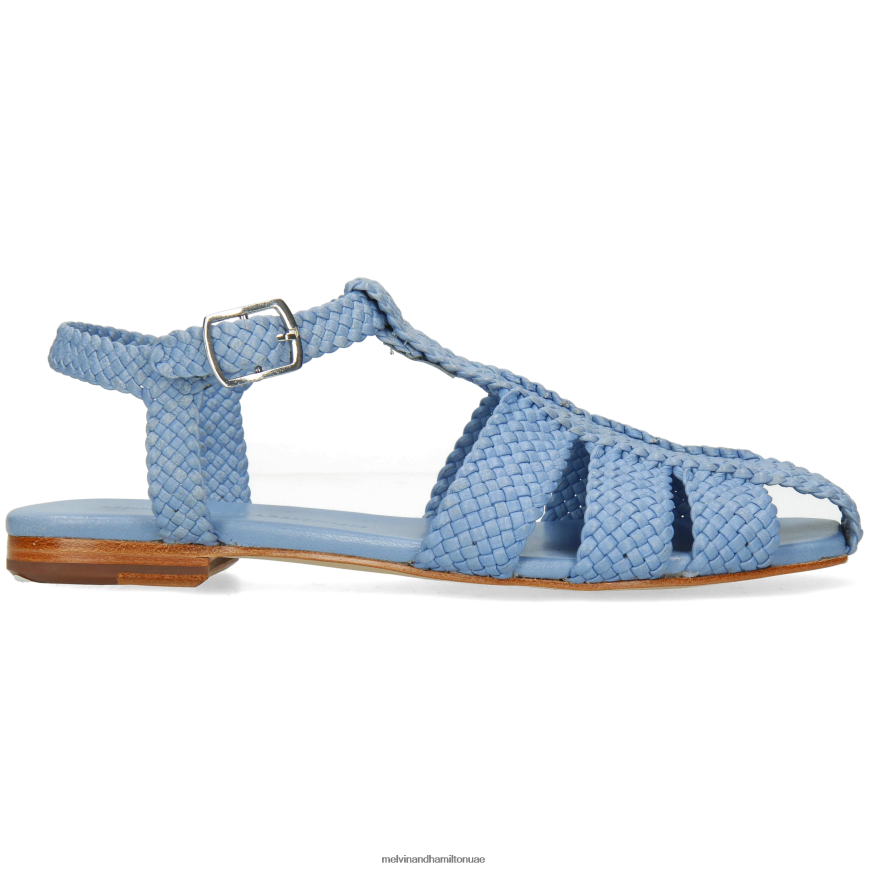 بروك 17 أزرق Melvin & Hamilton نحيف صنادل 42XF2X1897