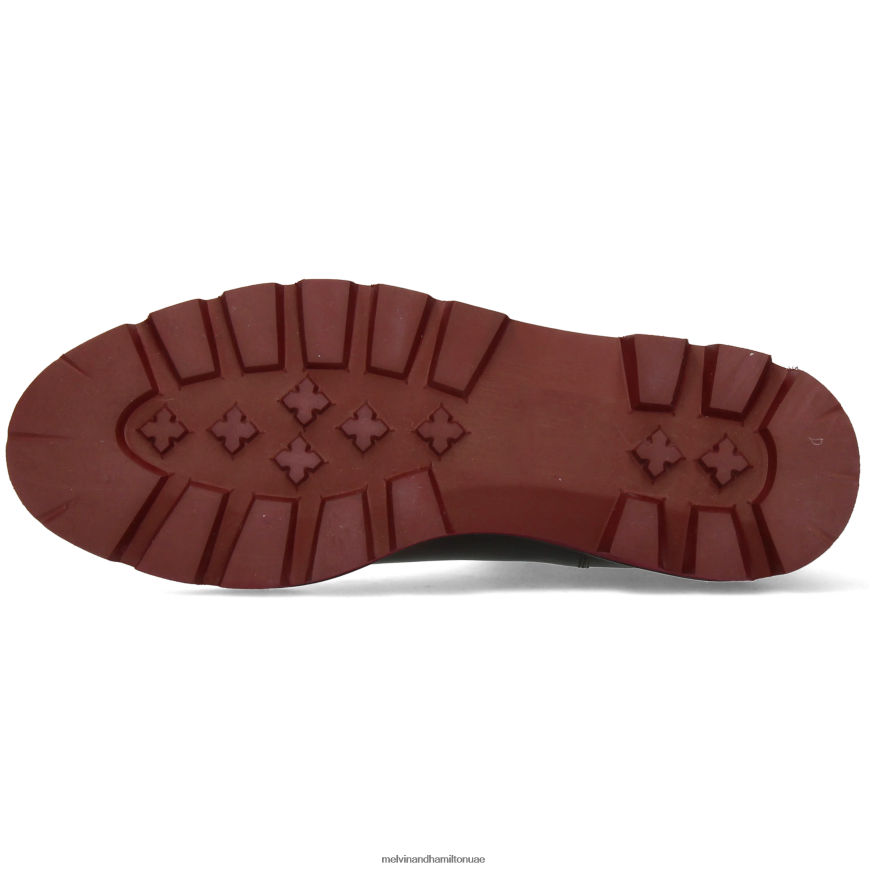 سالي 186 بني Melvin & Hamilton نحيف جزمة الكاحل 42XF2X860