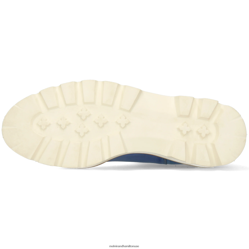 سالي 186 أزرق Melvin & Hamilton نحيف جزمة الكاحل 42XF2X862