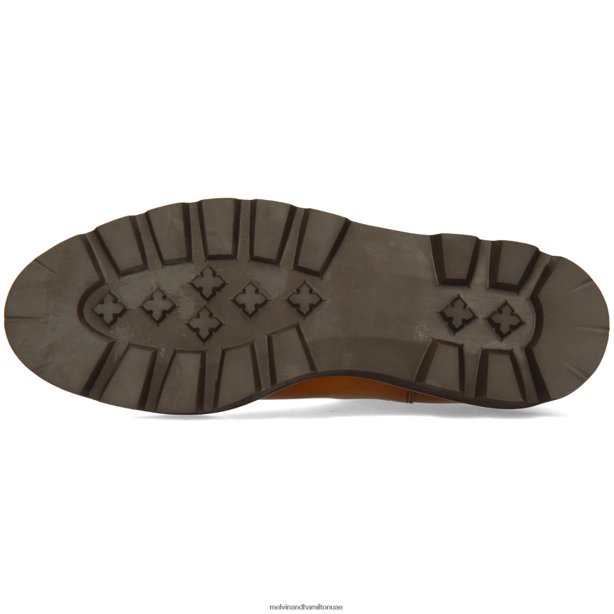 سالي 186 البني الفاتح Melvin & Hamilton نحيف جزمة الكاحل 42XF2X885