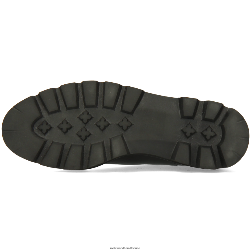 سالي 187 أسود Melvin & Hamilton نحيف جزمة الكاحل 42XF2X917