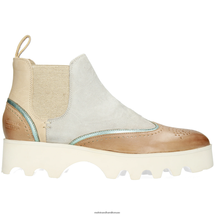 سالي 19 متعدد Melvin & Hamilton نحيف جزمة الكاحل 42XF2X1037