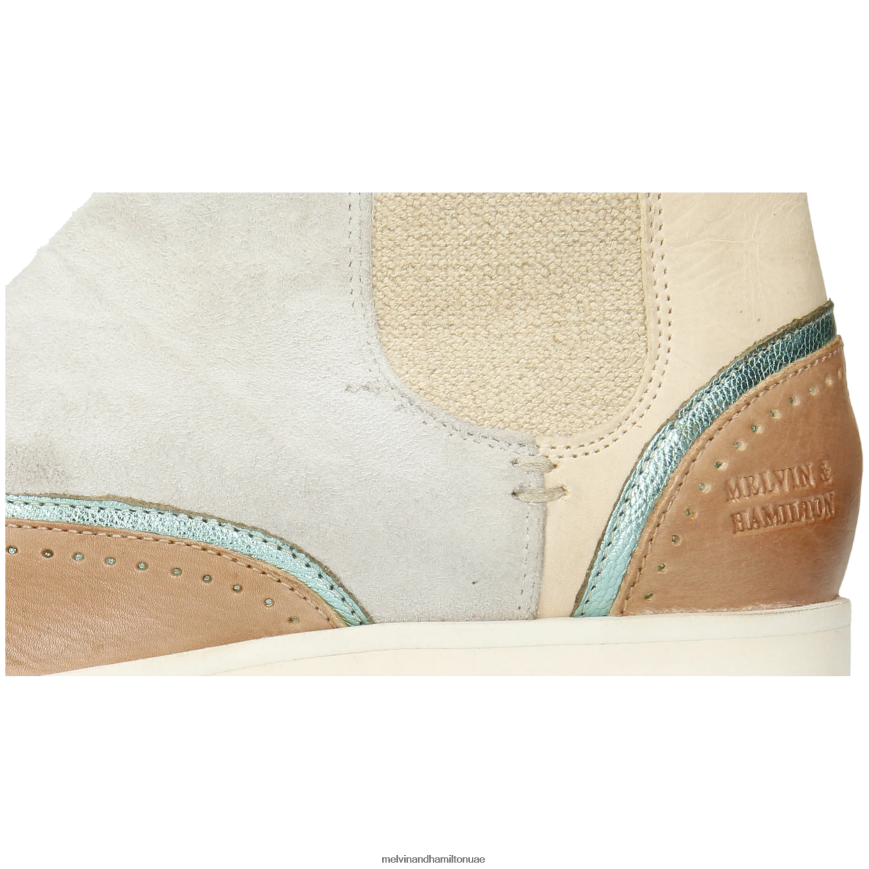 سالي 19 متعدد Melvin & Hamilton نحيف جزمة الكاحل 42XF2X1037