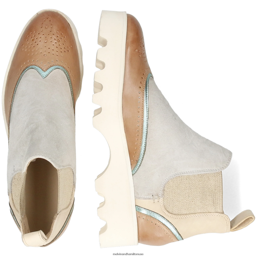 سالي 19 متعدد Melvin & Hamilton نحيف جزمة الكاحل 42XF2X1037