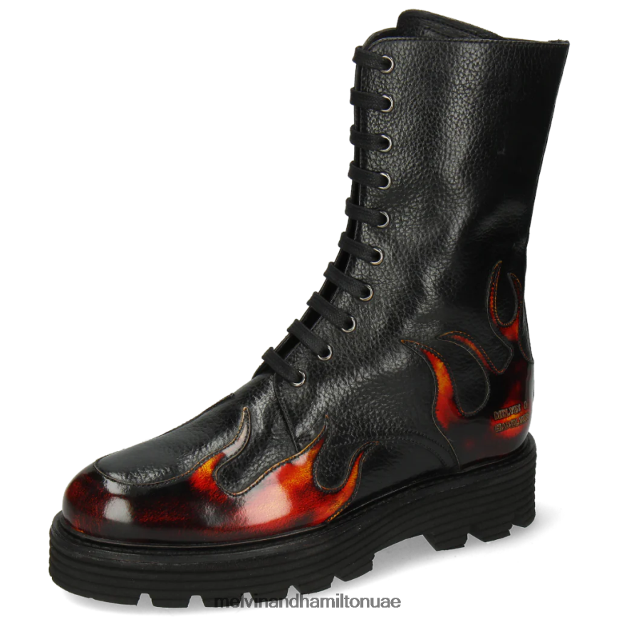 ليوني 19 أسود Melvin & Hamilton نحيف أحذية 42XF2X1150