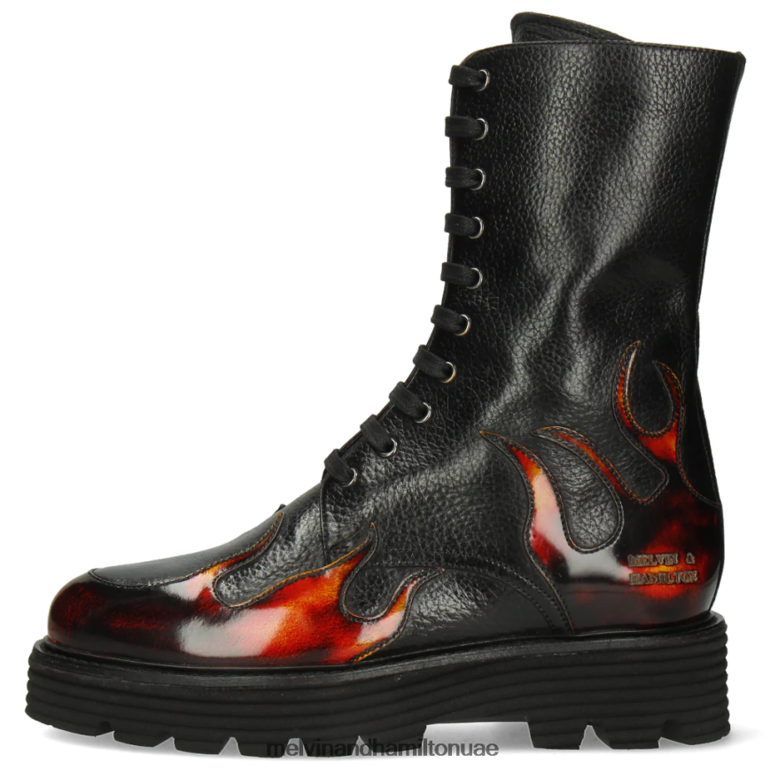 ليوني 19 أسود Melvin & Hamilton نحيف أحذية 42XF2X1150