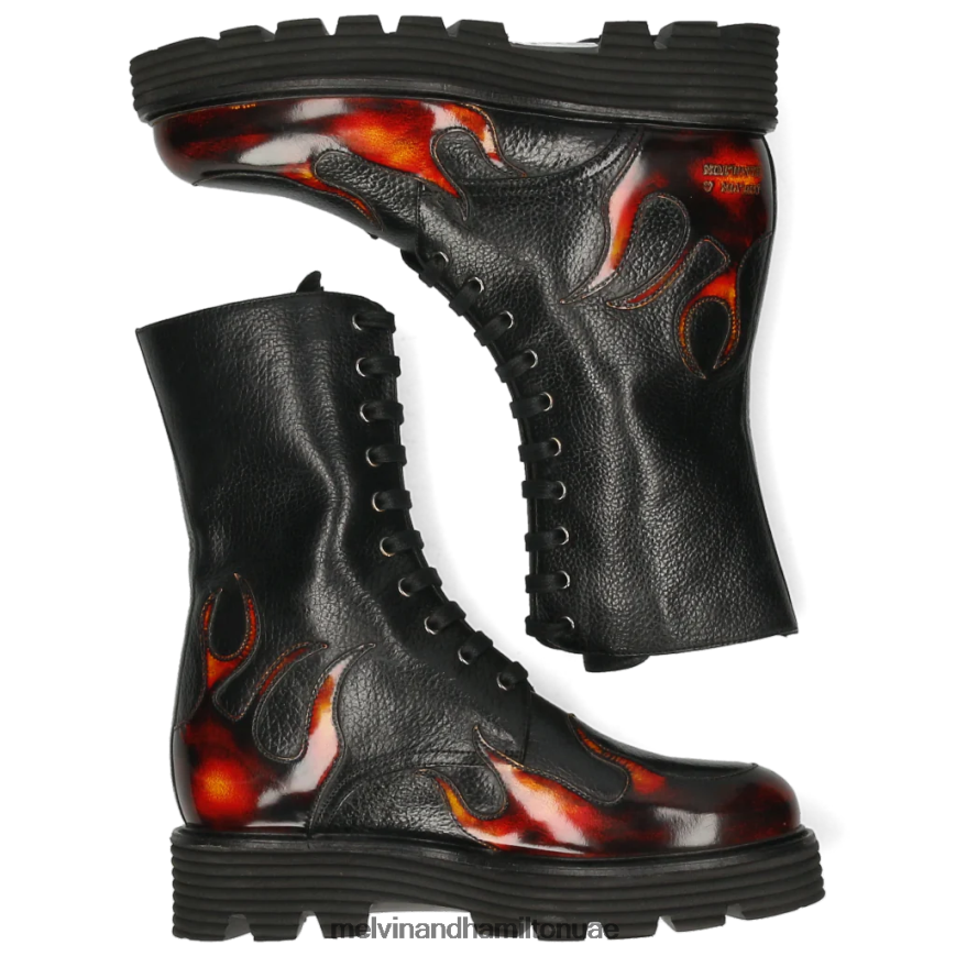 ليوني 19 أسود Melvin & Hamilton نحيف أحذية 42XF2X1150