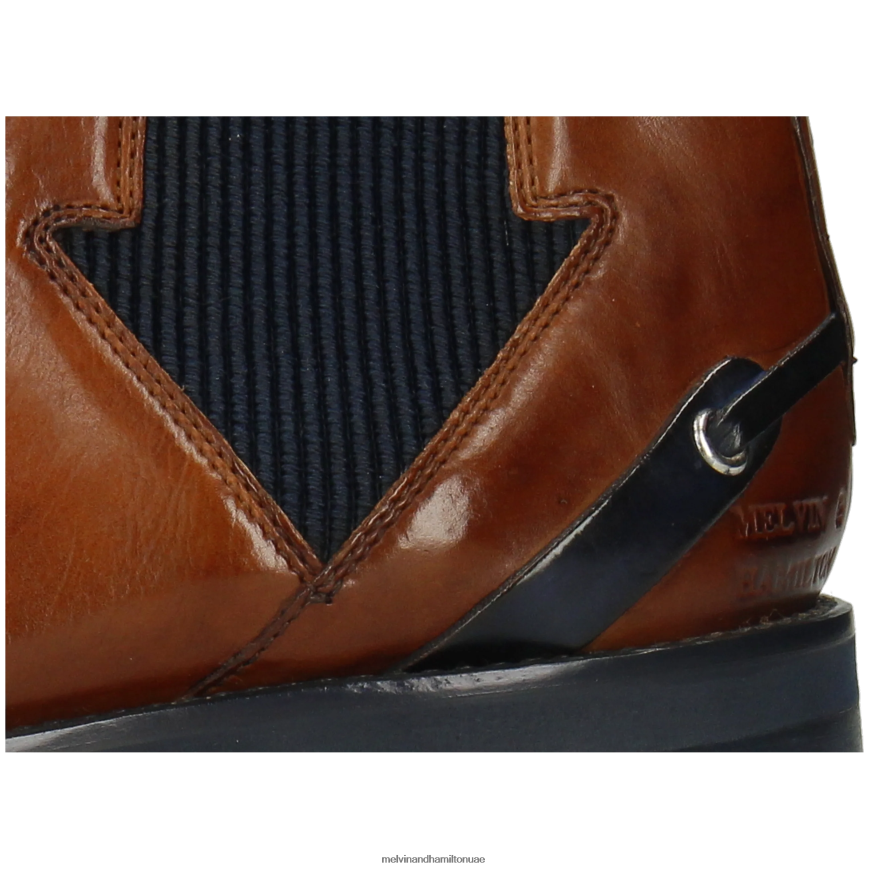 لانس 19 بني Melvin & Hamilton رجال جزمة الكاحل 42XF2X132